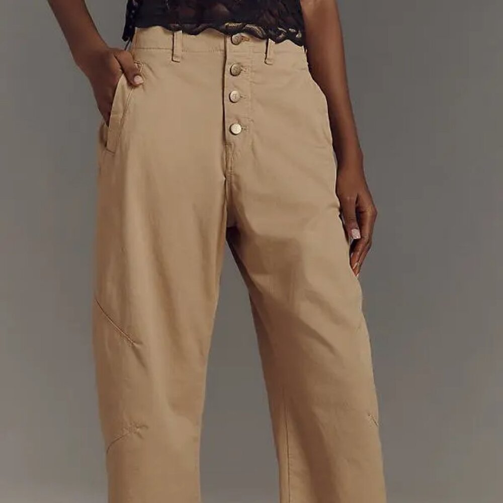 Pilcro (Anthropologie) Barrel Leg Pants Size 26